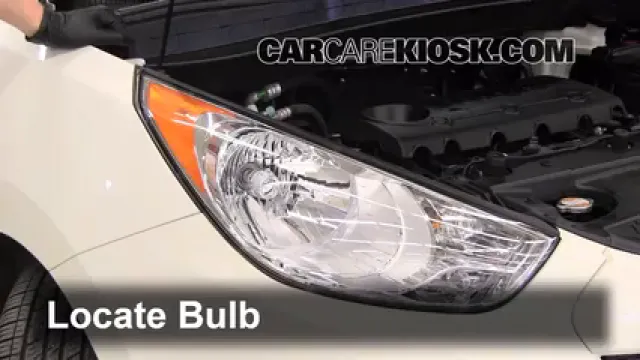 2012 Hyundai Tucson Limited 2.4L 4 Cyl. Lights Parking Light (replace bulb)